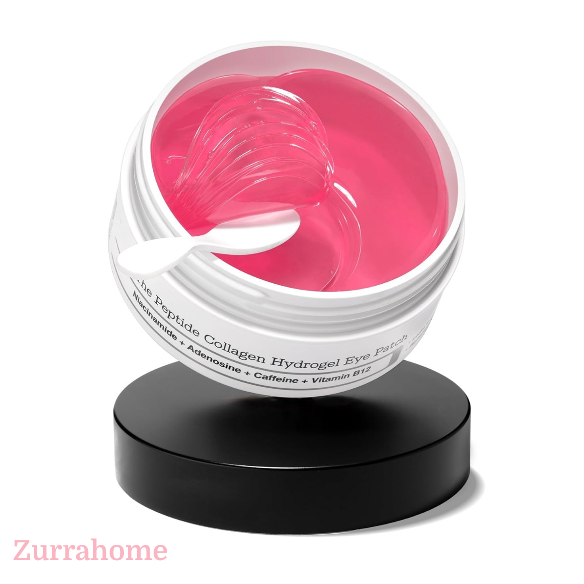 Pink Peptides Collagen Hydrogel Eye Patch for Puffy Eyes and Dark Circles, Under Eye Mask, 60 Under Eye Patches（60 Pairs）