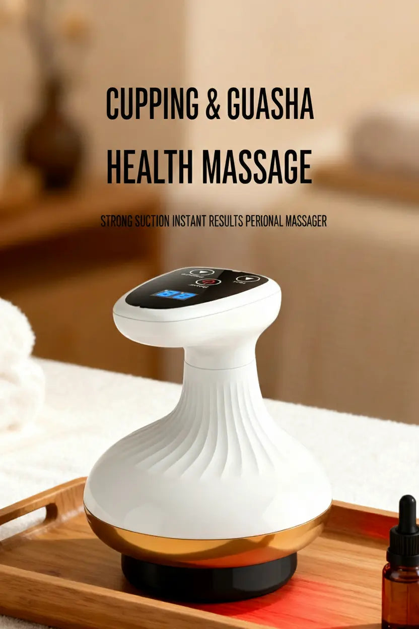Body Sculpting Machine – Gua Sha & Cupping Vacuum Massage Device, Lymphatic Drainage Massage, Belly, Arms, Legs, Waist & Love Handles