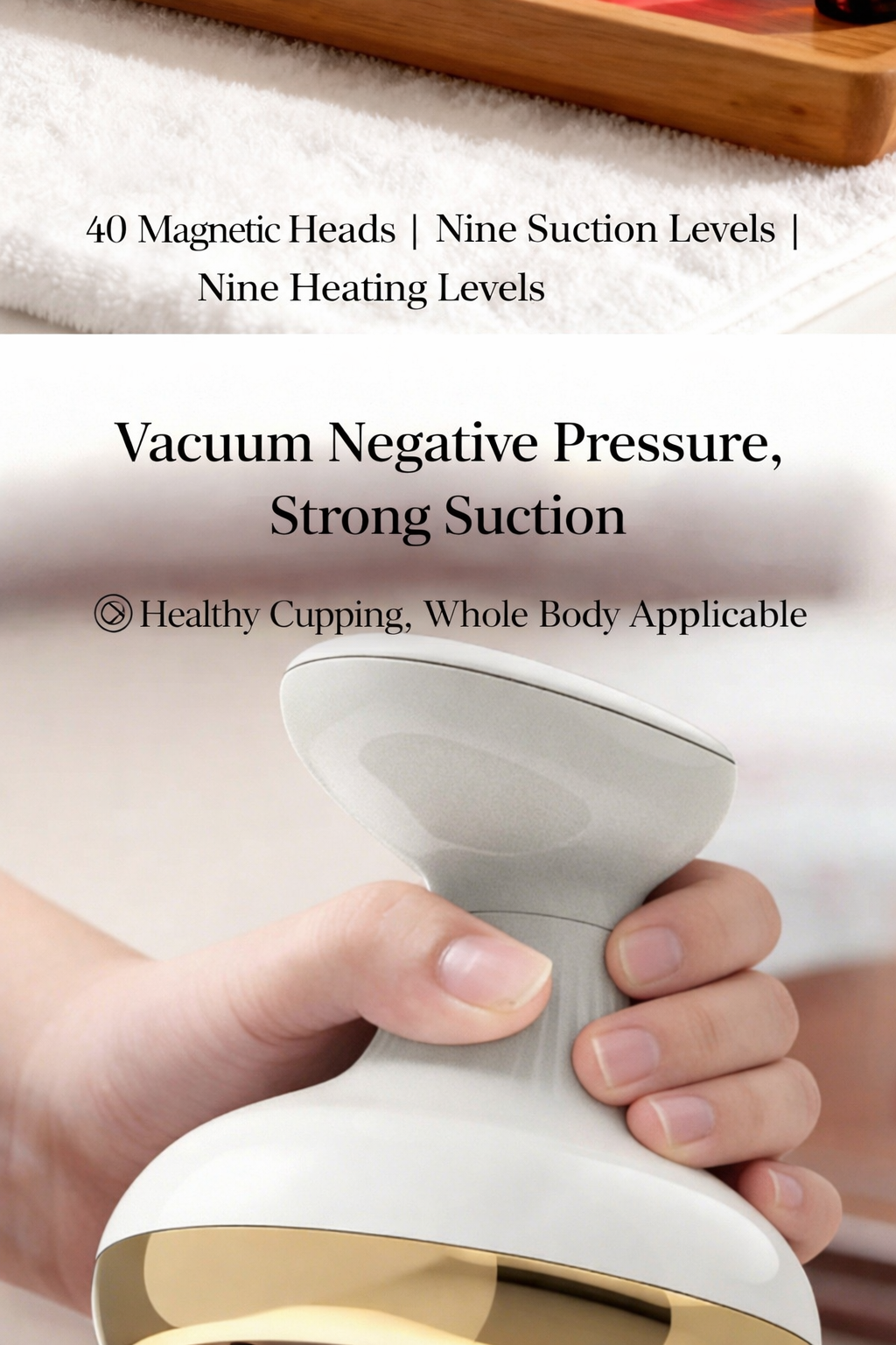 Body Sculpting Machine – Gua Sha & Cupping Vacuum Massage Device, Lymphatic Drainage Massage, Belly, Arms, Legs, Waist & Love Handles