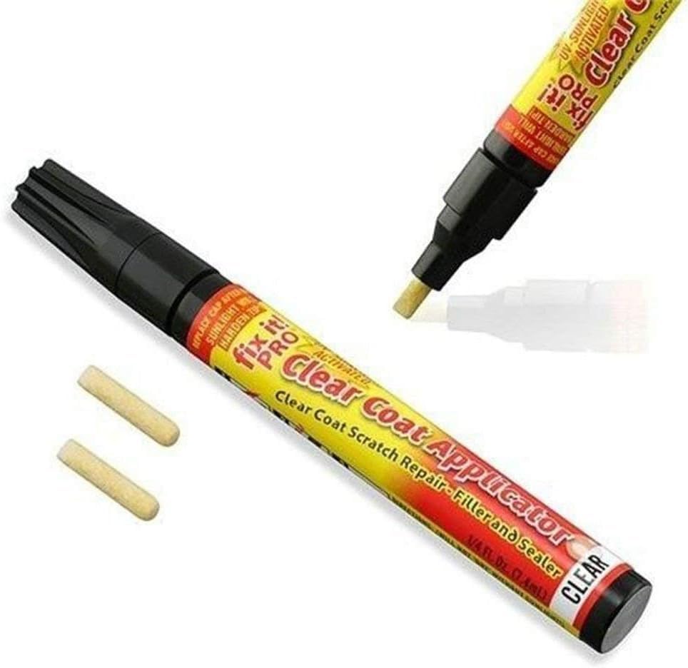 Fix It Pro Clear Coat Scratch Repair Pen Filler & Sealer Painting Pen Clear Car Coat Applicator for All Cars, Not for Deep Scratch