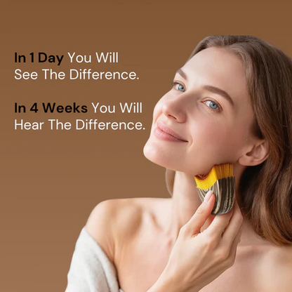 Lymphatic Contour Face Brush,Sculpt Brush,Ergonomically Designed to Fit The Skin Precisely