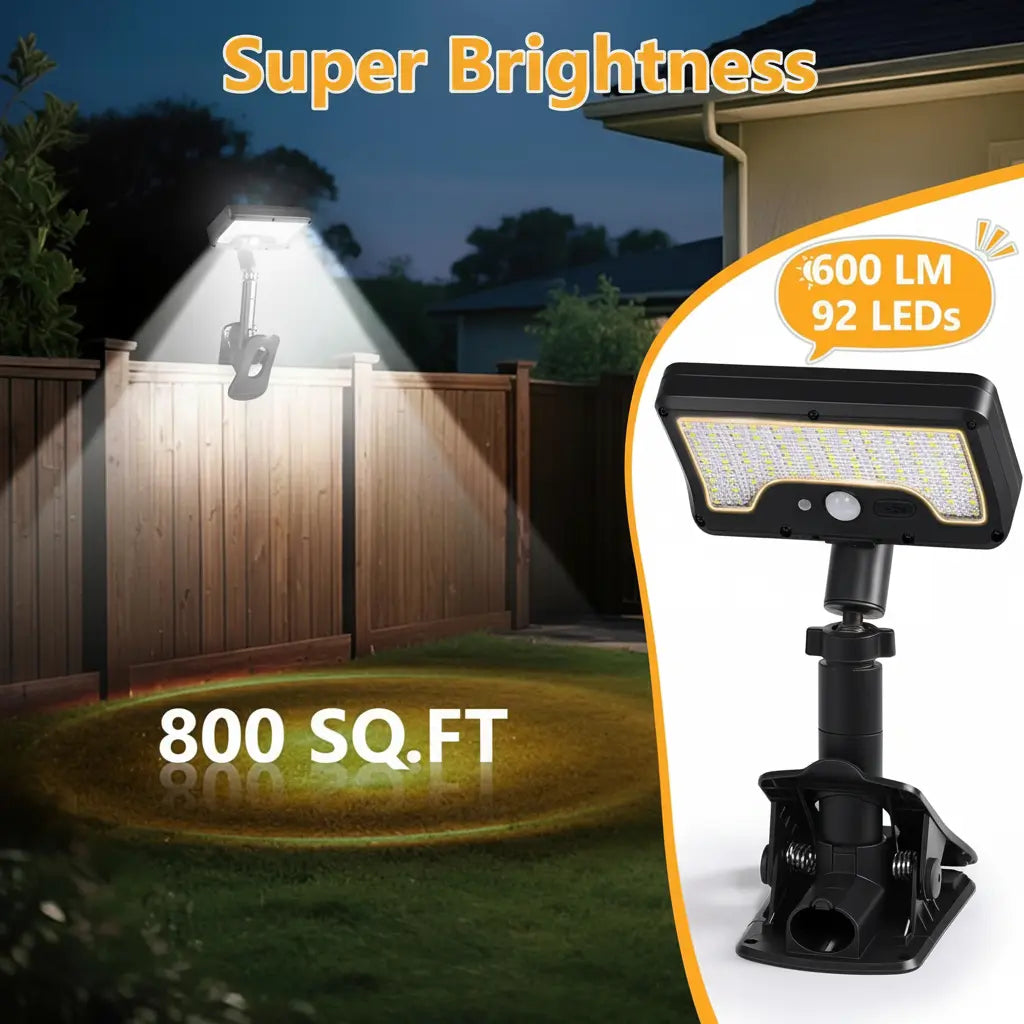 Solar Motion Sensor Light - Super Brightness Square
